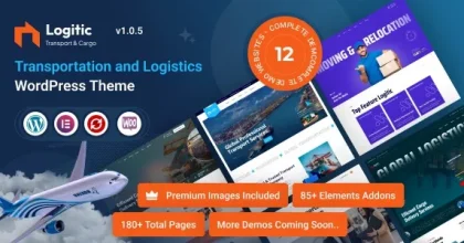 Logitic – Transportation & Logistics WordPress Theme