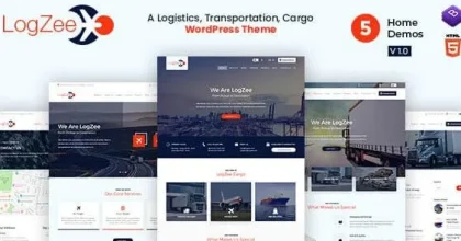 Logzee - Logistics, Transportation, Cargo WordPress Theme