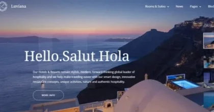 Luviana – MOTOPRESS – Hotel WordPress Theme