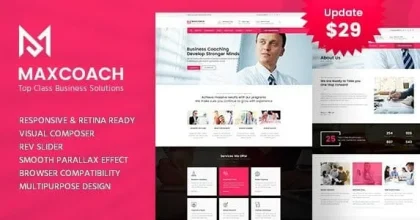 Maxcoach – Business Consulting WordPress Theme