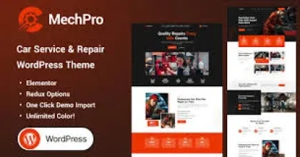 Mechpro – Car Service & Repair WordPress Theme