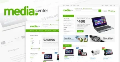 MediaCenter - Electronics Store WooCommerce Theme