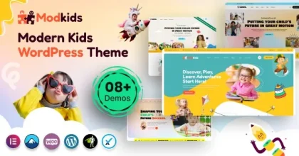 Modkids – Modern Kids WordPress Theme
