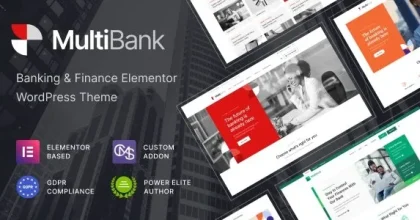 Multibank 1.1.8 – Business and Finance WordPress Theme