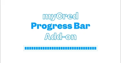 Mycred Progress Bar
