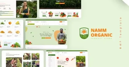 Namm - Grocery Shop WordPress Theme