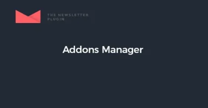 Newsletter Addons Manager