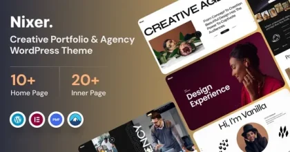 Nixer – Creative Agency WordPress Theme