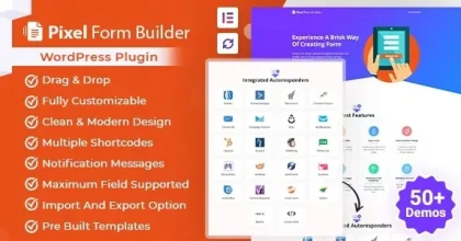 Pixel – WordPress Form Builder Plugin & Autoresponde