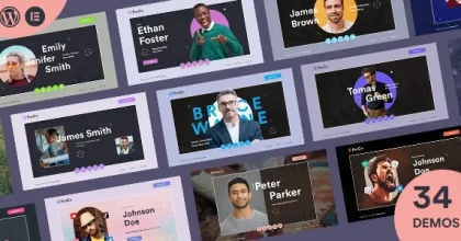 ProCv – CV Resume & Personal Portfolio WordPress Theme