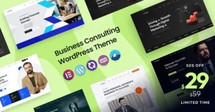 Seargin - Business Consulting WordPress Theme