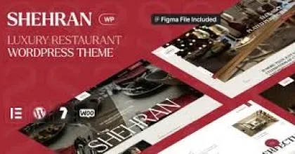 Shehran – Restaurant WordPress Theme
