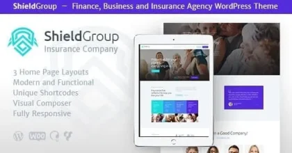ShieldGroup – An Insurance & Finance WordPress Theme