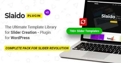 Slaido – Template Pack for Slider Revolution WordPress Plugin