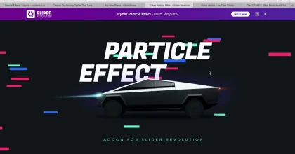 Slider Revolution Add-On Particles