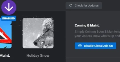 Slider Revolution Coming Soon & Maintenance Add-on