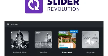 Slider Revolution Panorama Add-On
