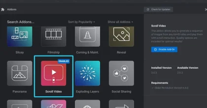 Slider Revolution Scroll Video Add-On