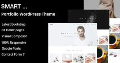Smart – minimal portfolio WordPress Theme