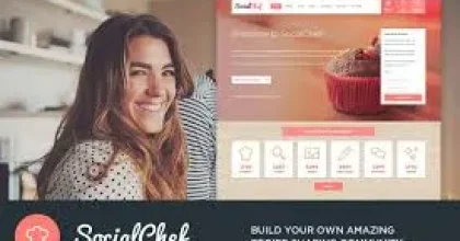 SocialChef – Social Recipe WordPress Theme