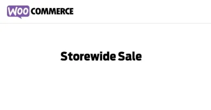 Storewide Sale For WooCommerce