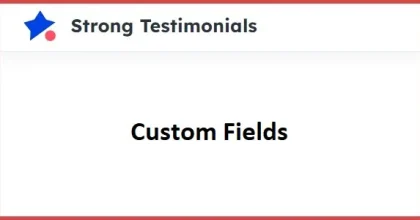 Strong Testimonials Custom Fields