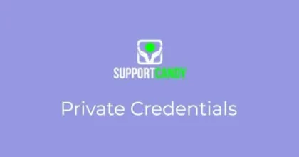 SupportCandy Private Credentials