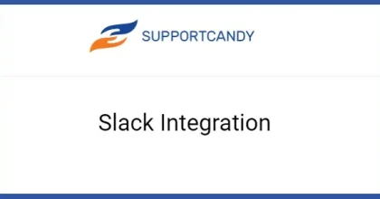 SupportCandy Slack Integration
