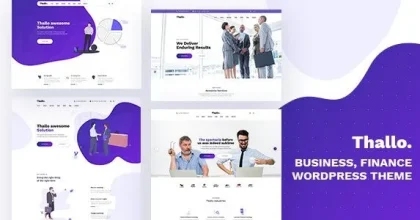 Thallo - Consulting & Finance WordPress Theme