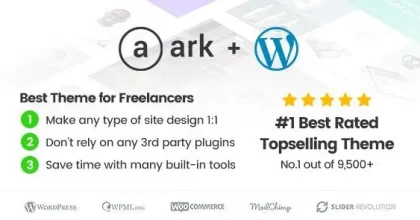The Ark – WordPress Theme made for Freelancers