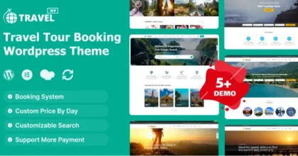 Travel - Tour Booking WordPress Theme