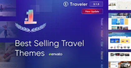 Traveler – Travel Booking WordPress Theme