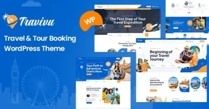 Travivu – Travel & Tour Booking WordPress Theme