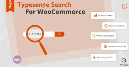 Typesense Search for WooCommerce v
