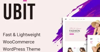 Ubit – Fashion Store WooCommerce Theme