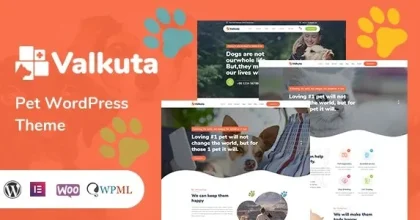 Valkuta 1.2.9 – Pet WordPress Theme