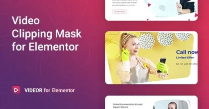 Videor – Video Clipping Mask for Elementor
