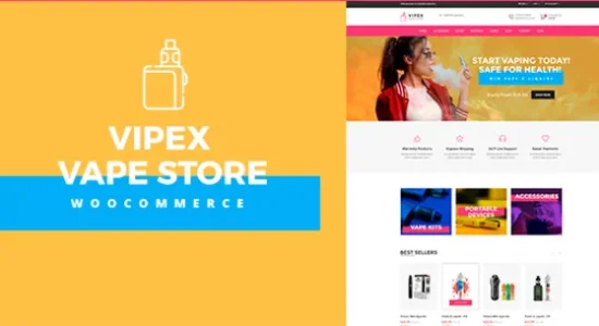 Vipex - Vape Store Theme