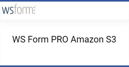 WS Form PRO Amazon S3 1.0.2