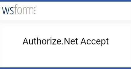 WS Form PRO Authorize.Net Accept 1.1.1