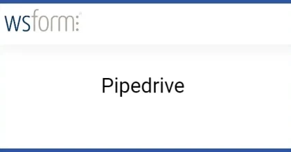 WS Form PRO Pipedrive 1.1.5