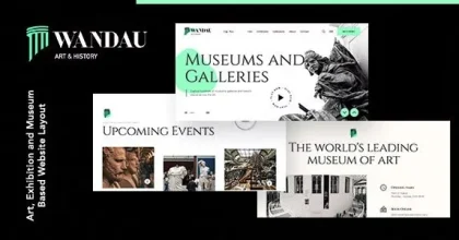 Wandau - Art & History Museum WordPress Theme