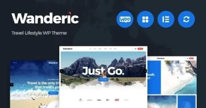 Wanderic - Travel Blog & Lifestyle WordPress Theme