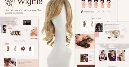 Wigme- Hair Extensions WooCommerce Shop