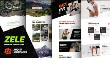 Zele – Fitness & Sports WordPress Theme