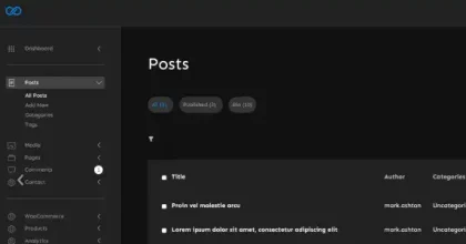 Admin 2020 – Modern WordPress Dashboard Theme