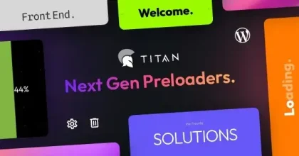 Titan Preloaders & Page Transitions