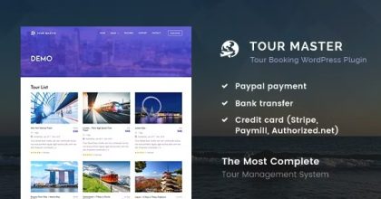Tour Master – Tour Booking, Travel, Hotel